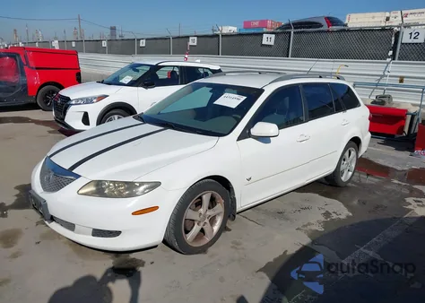 2004 Mazda Mazda6 S z USA, uszkodzony, nr VIN 1YVFP82D045N89381